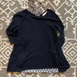LOFT Sweater Blouse. Size Small Petite.